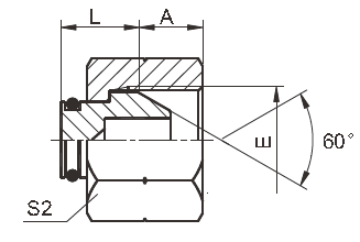 Trattamento di superficie nichelato di tubo della spina di 60 coni dell'adattatore britannico del filo