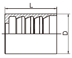 Trattamento di superficie a 2 pollici 00210 Cr+6 del puntale idraulico del tubo flessibile 2SN dell'en 853